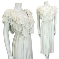 VTG 70S IVORY WHITE BRIDAL
