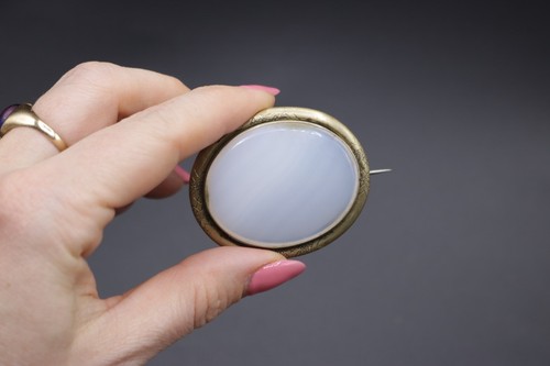 Antique victorian chalcedony - antique,