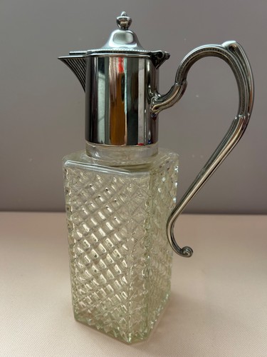 Vintage glass cut - glass, english