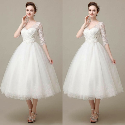 Classic wedding dresses neck - classic,