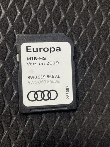 Audi sat nav - card, mib