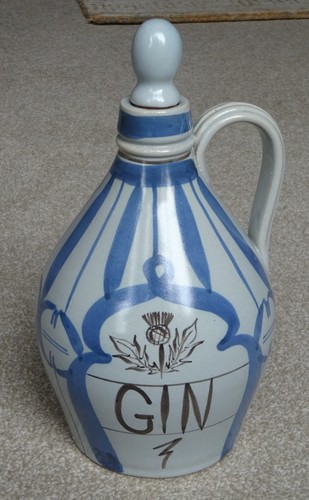Vintage buchan stoneware empty - buchan,