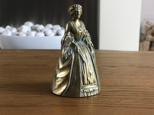 Antique solid brass bell - solid,