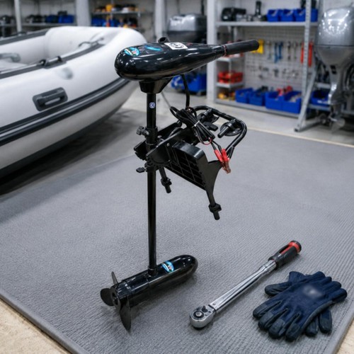 Inflatable boat motor bracket - boat,