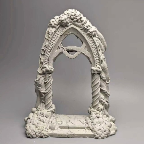 Arched roman columns art - arched,