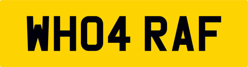 Wh04 raf private reg - wh04,