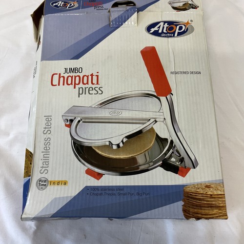 Stainless steel chapati maker - steel,