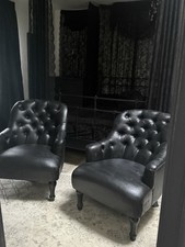 Pair Of Black Gothic Hand