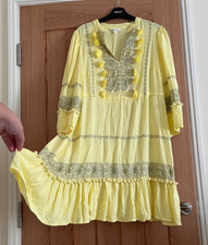 Monsoon Yellow PomPom Trim