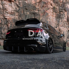 FOR AUDI A3 8V HATCHBACK REAR ROOF SPOILER OETTINGER STYLE GLOSS BLACK 2013-2020