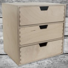Plain Wooden Cupboard Keepsake