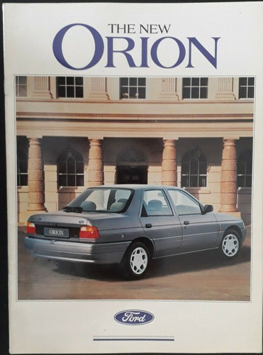 Ford orion brochure - ford,