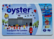 2012 Limited Edition Queen’s Diamond Jubilee Oyster Card - excellent condition!