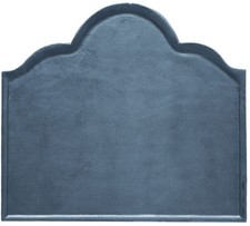 Solid cast iron fireback - solid,