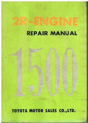 Toyota 1500cc engine ref - 2r, (ref