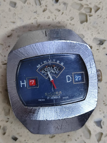 Vintage sicura jump hour - sicura,