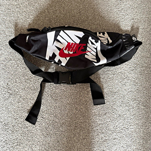 Nike synthetic logo bumbag - logo,