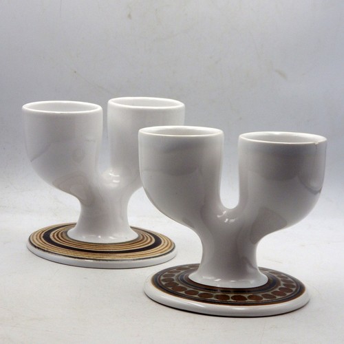 Troika pottery 1970s pair - 1970s,