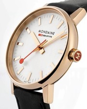 Mondaine EVO2 Watch MSE.40112.LGV 40mm Swiss made Swiss railway 