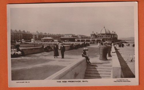 Real photo postcard - the, new