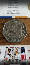 RARE LOW MINTAGE DUAL DATE 1992/3 GB EEC PRESIDENCY 50p COIN CIRCULATED