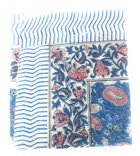 XL Floral hand block printed