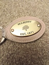 Mulberry Leather Pink & Brass
