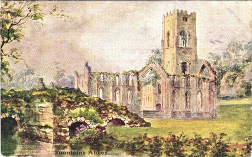 Fountains abbey near harrogate - near,