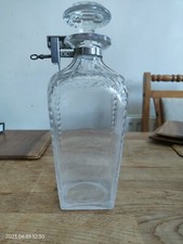Antique lozenge cut decanter - antique,