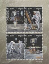 Angola 2019 - Space Moon Landing  Apollo 11 - Sheet of 4 Stamps - MNH