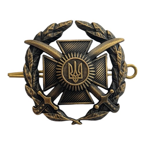 Ukrainian cross trident - ukrainian, beret