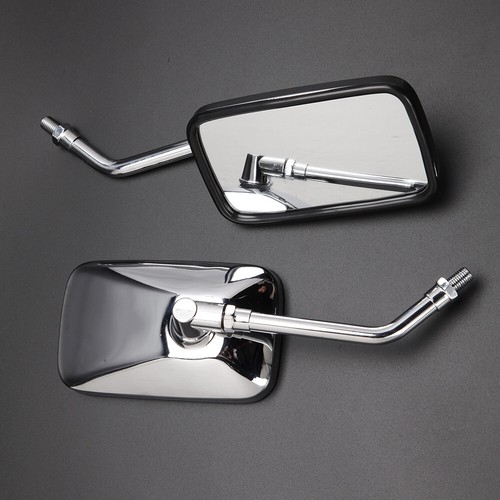 10mm side mirrors chrome - chrome, for