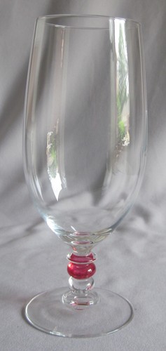 Iced tea goblet - tea, cristal