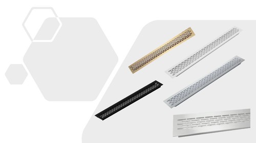 Aluminium vent grill kitchen - aluminium,