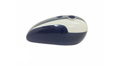 Triumph t140 blue - triumph, white