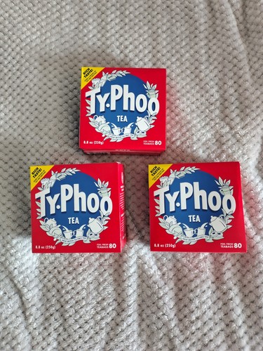 Typhoo black tea - black, 3x80
