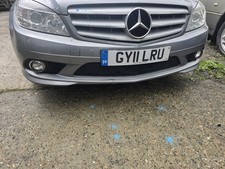 MERCEDES W204 S204 C CLASS AMG SPORT FRONT BUMPER COMPLETE A2048853825 GREY 792