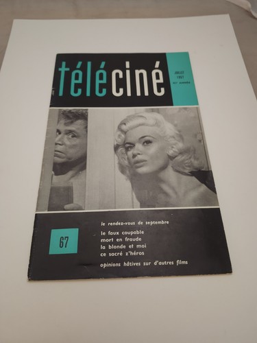 Telecine magazine july 1957 - telecine,