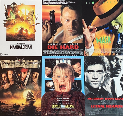 Movie films metal signs - metal,