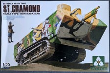 WW1, St Chamond Tank, Early