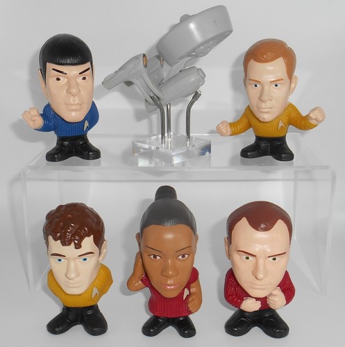 Burger king star trek toys - burger,