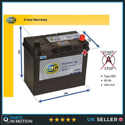 Battery fits austin healey - fits,