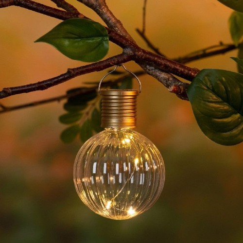 Hanging solar light bulbs set - solar,