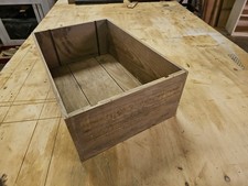 Vintage Packing Crate Chateau D Angluder France Wooden Box