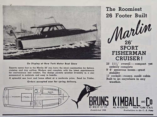 Marlin sport fisherman - marlin,