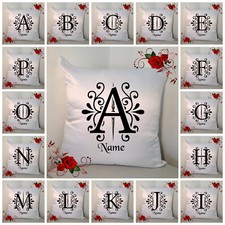 Personalised White 18" Cushion