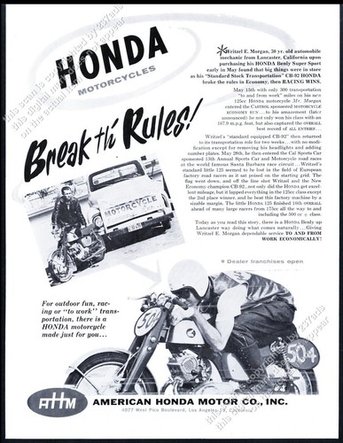 1960 honda benly super - 1960, cb-92
