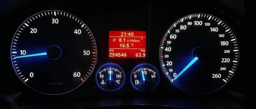 Volkswagen golf instrument - 5,