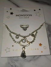 Monsoon Diamanté Necklace And