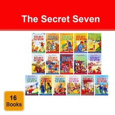 The Secret Seven Complete Collection 16 Books Set by Enid Blyton - Ages 6-9 - PB